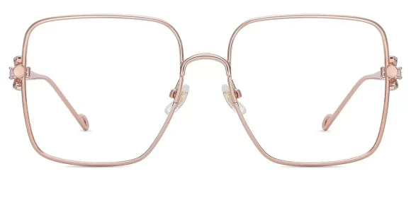 XY8026 Rose Gold eyeglass frame