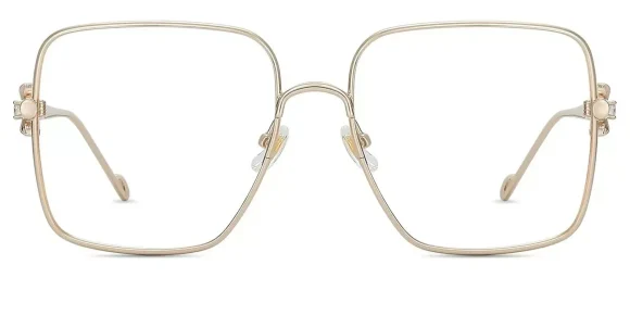 XY8026 Gold eyeglass frame