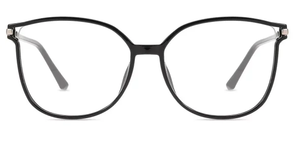 XY8027 Black eyeglass frame