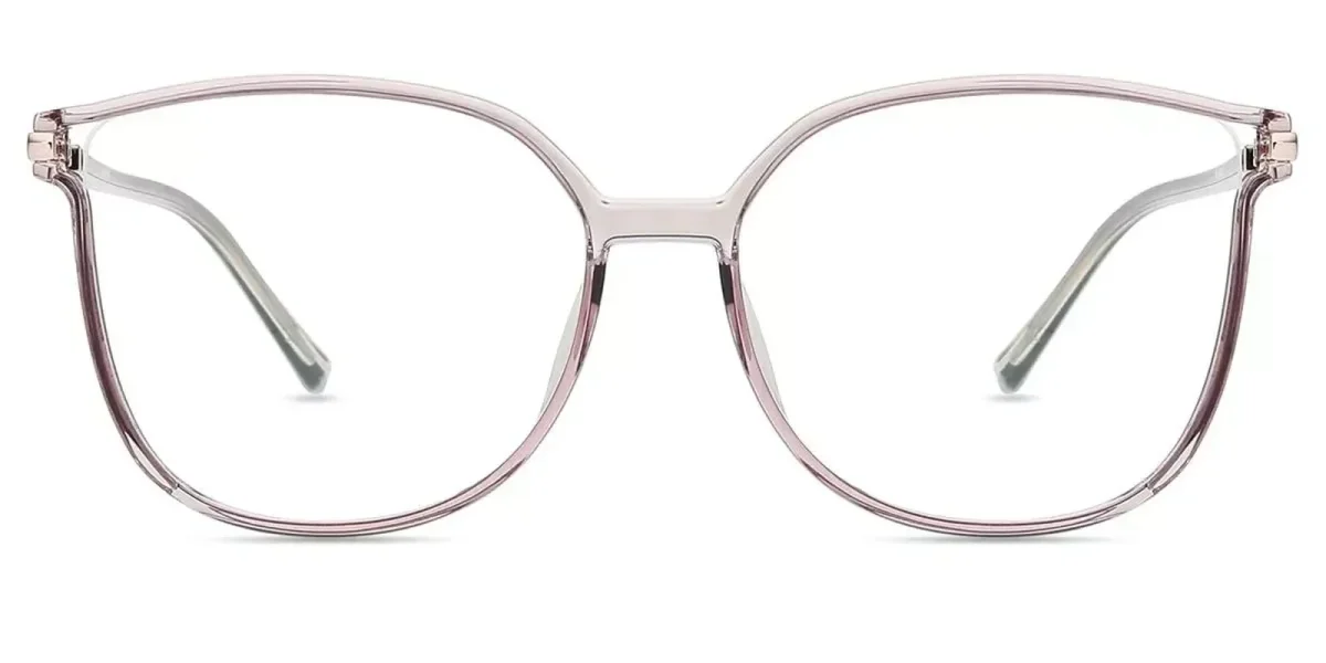 XY8027 Purple, Clear Glasses 1