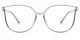 XY8027 Purple, Clear Glasses 1