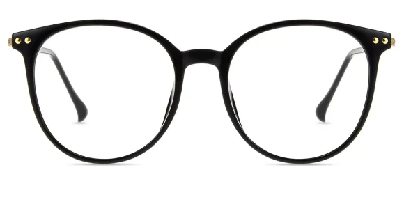 XY8028 Black eyeglass frame
