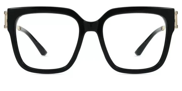 XY8034 Black eyeglass frame