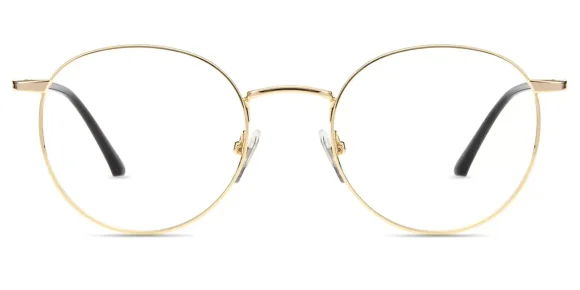 XY8053 Gold eyeglass frame