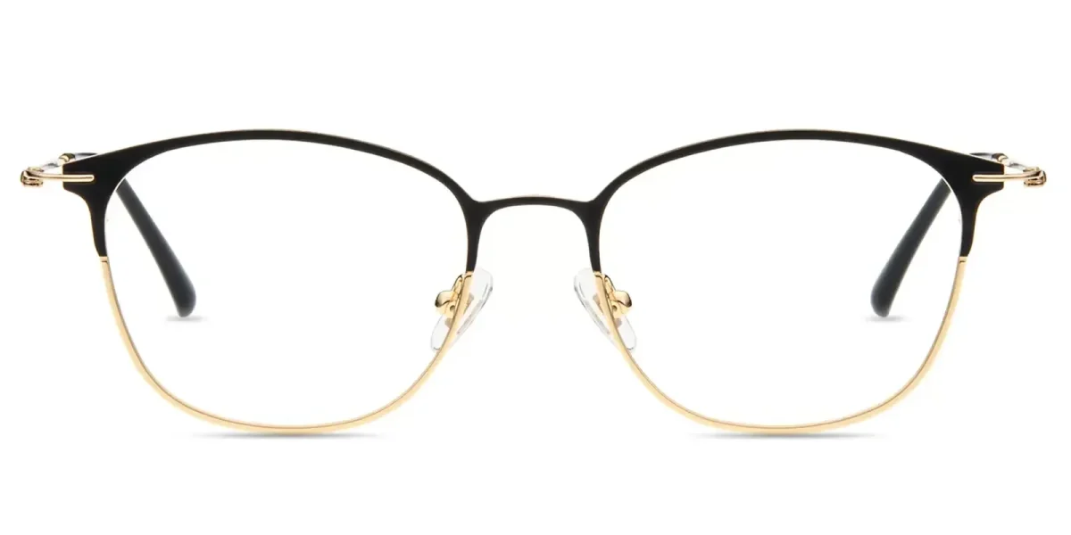 XY8019 Black, Gold Glasses 1