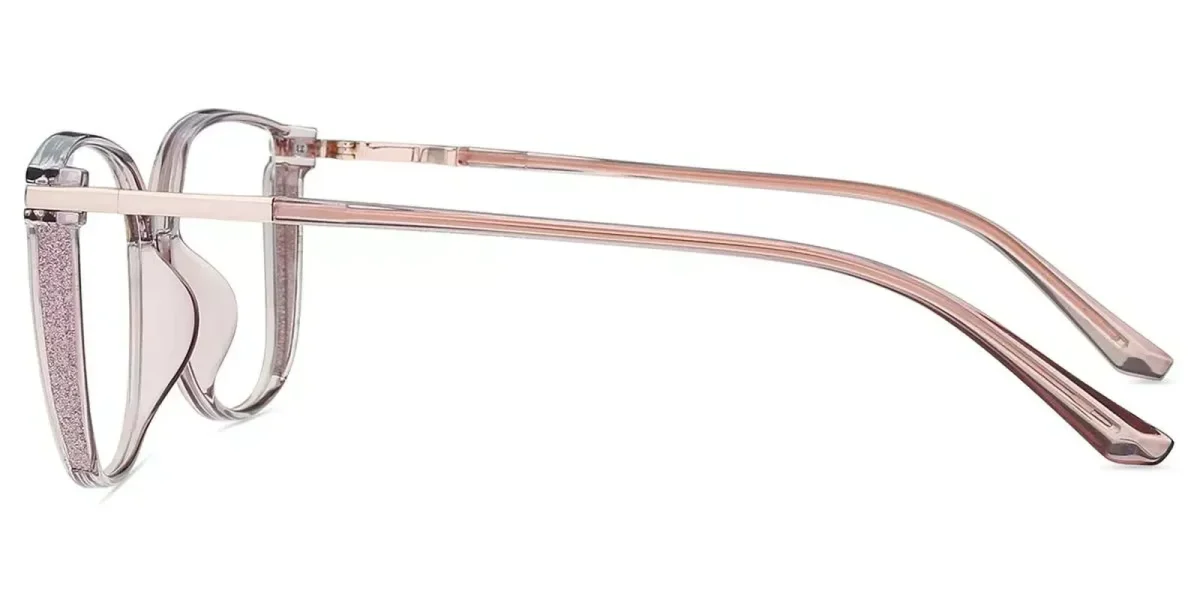 XY8027 Purple, Clear Glasses 2