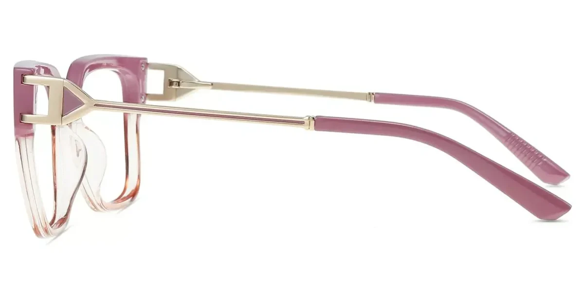 XY8034 Purple, Brown, Clear Glasses 2